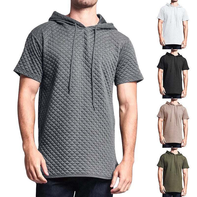 Men's Hoodie Pullover Hooded Plain Sports & Outdoor Daily Sports Streetwear Casual Athletic Hoodies Sweatshirts