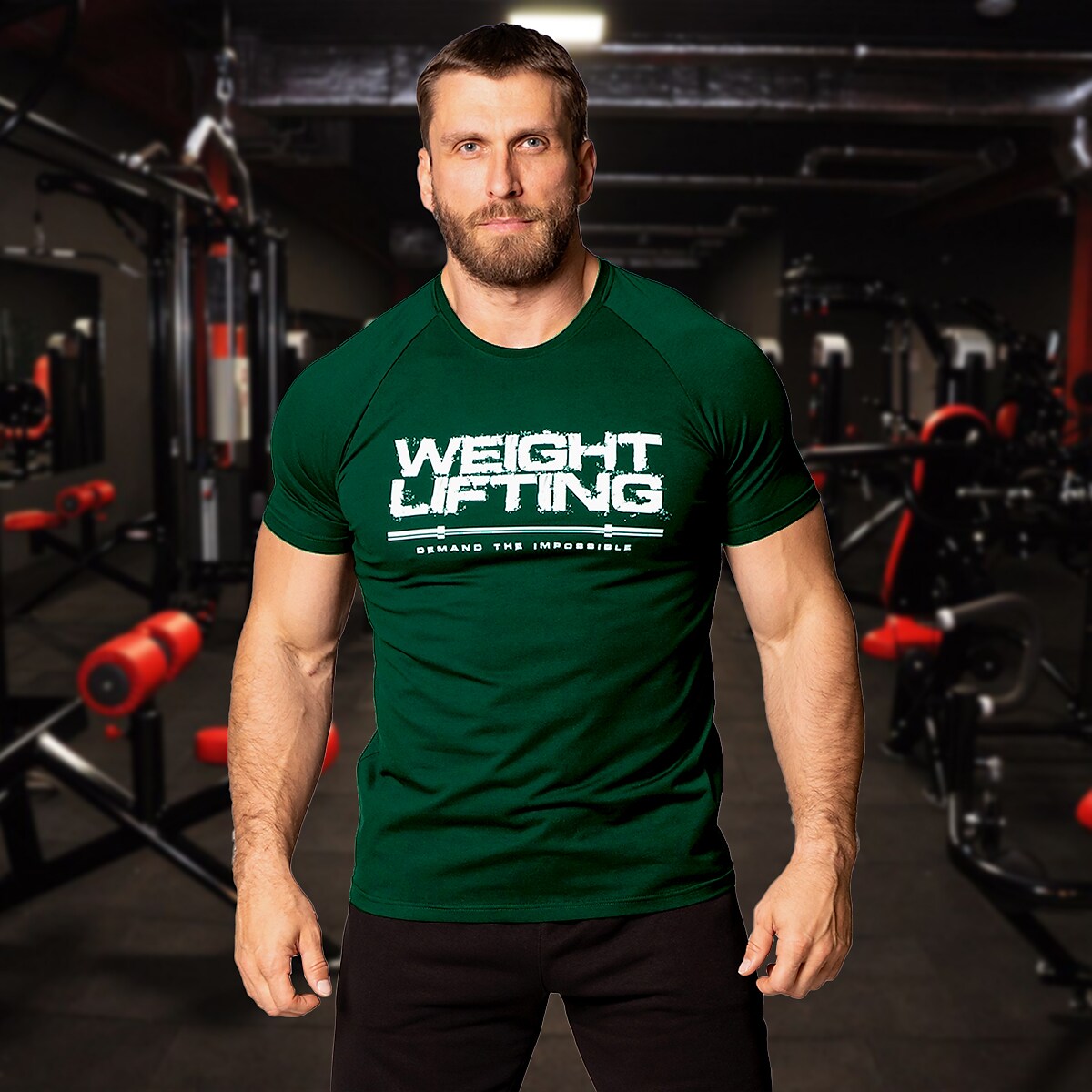 Men's Running Gym Short Sleeve T-shirt Athletic Breathable Wicking Soft Fitness Running Sportswear