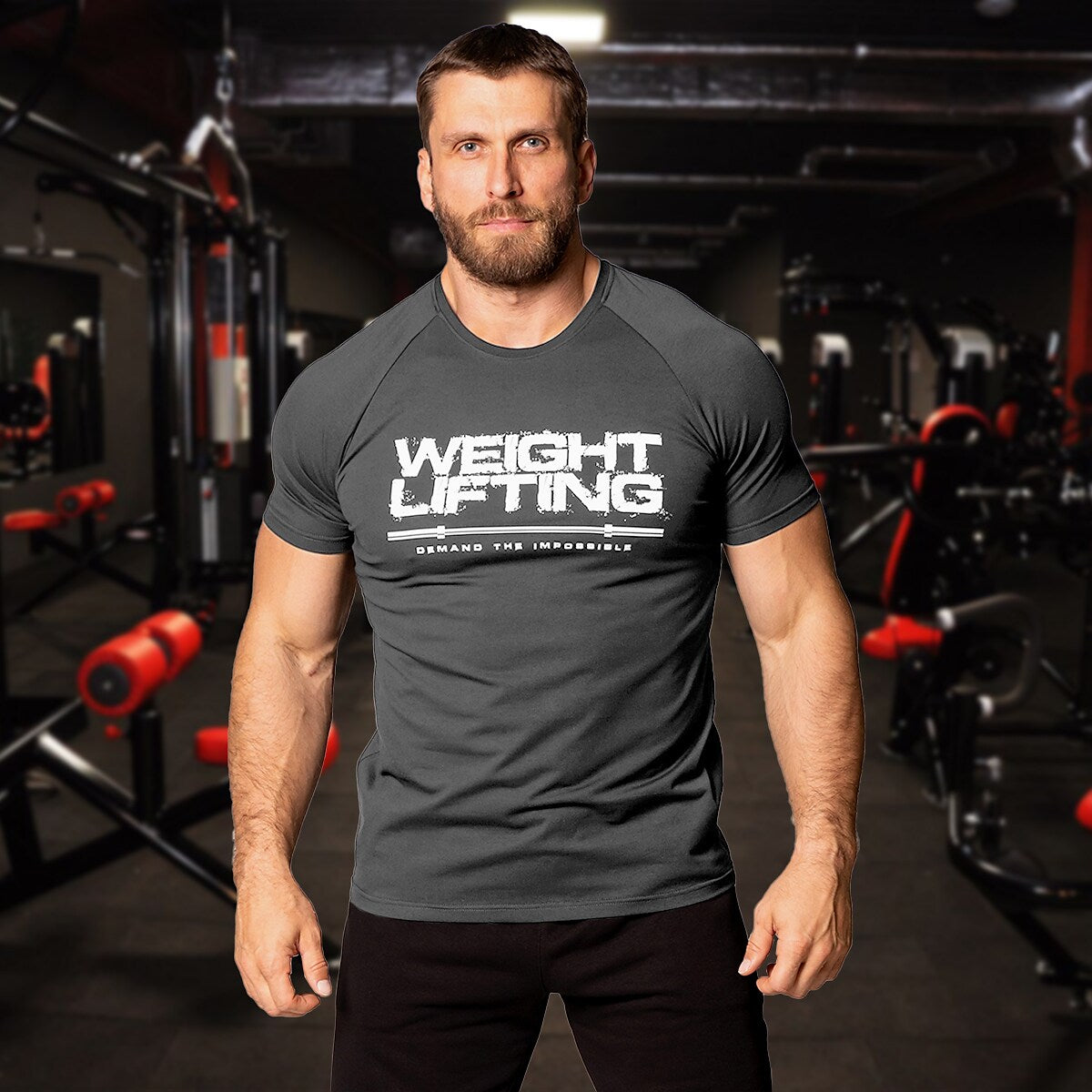Men's Running Gym Short Sleeve T-shirt Athletic Breathable Wicking Soft Fitness Running Sportswear