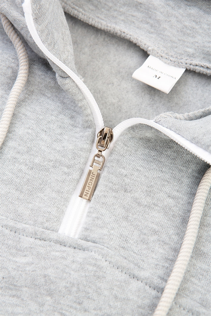 Men's Quarter Zip Tactical Hooded Plain Sports & Outdoor Daily Holiday Streetwear Cool Casual Spring & Fall Clothing Apparel Hoodies