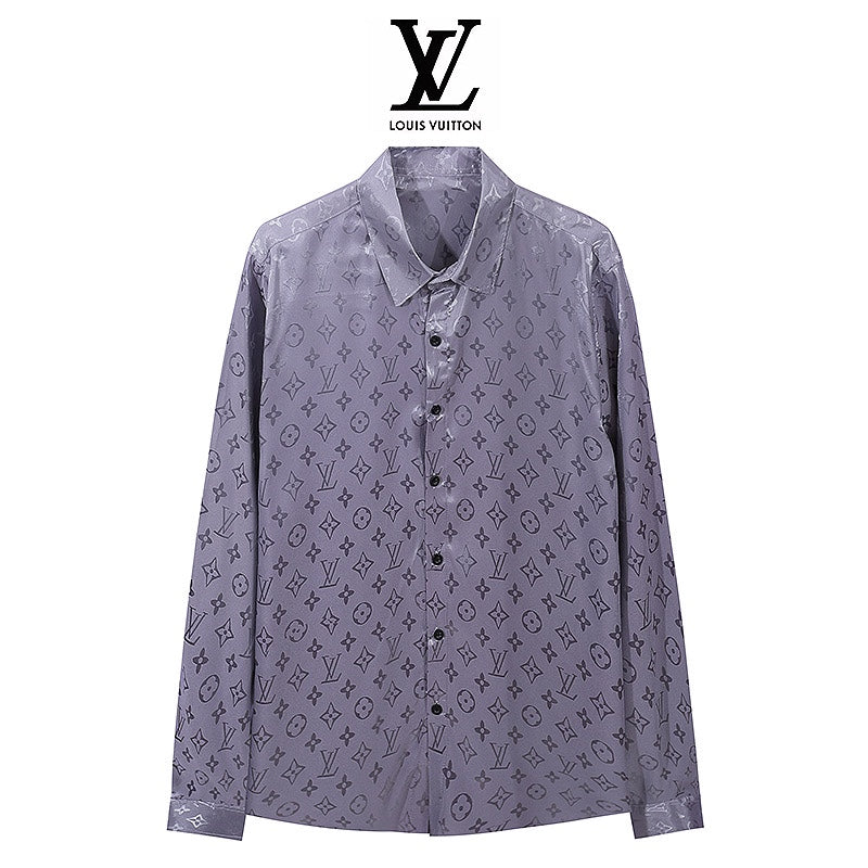 New Silk Long-Sleeved Shirt