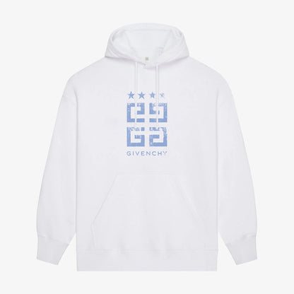 4G Star Print Hoodie