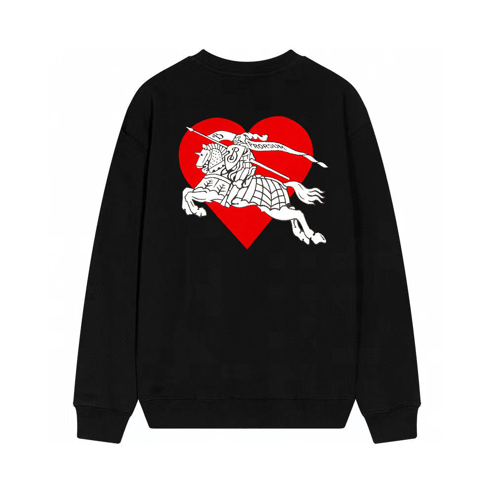 Heart Print Sweatshirt