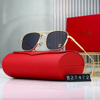 Golden Frame Sunglasses