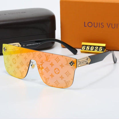 Punk style Printed Sunglasses