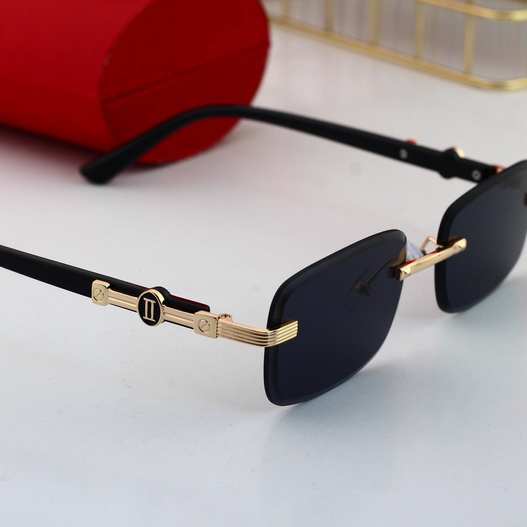 Classic Frameless Designer Sunglasses