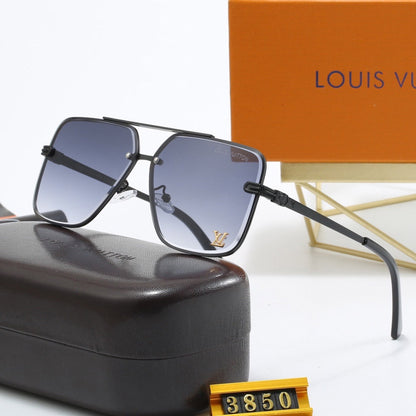 Luxurious Metal Frame Aviator Sunglasses