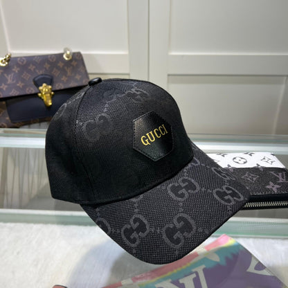 Gold Stamped Baseball Cap