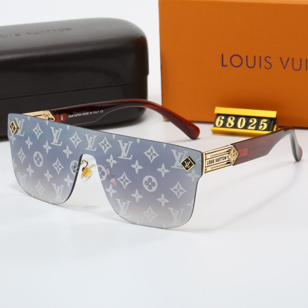 Punk style Printed Sunglasses