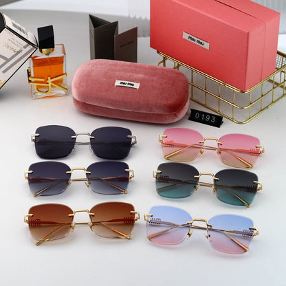 Trendy Frameless Sunglasses