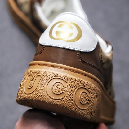 Brown Letter Retro Sneaker