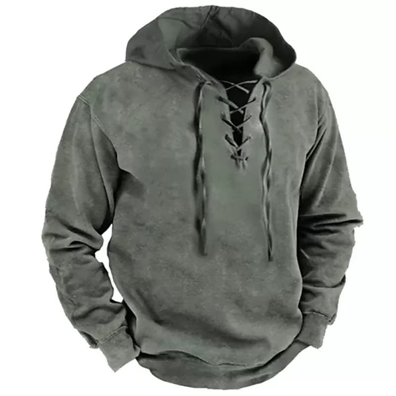 Men's non-printing Streetwear Casual  Hoodies Sweatshirts