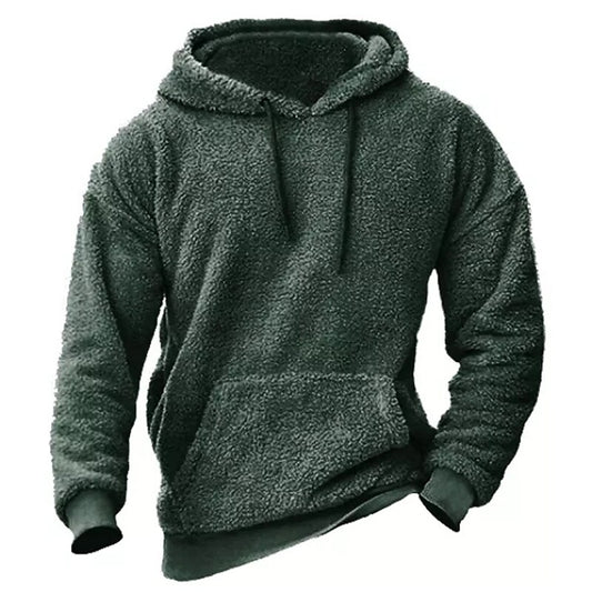 Men's Pullover Hoodie Sweatshirt  Solid Color Casual Basic Cool Casual  Sweatshirts