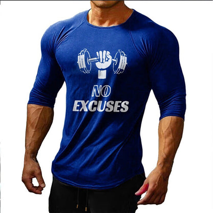 Men's Long Sleeve Top Breathable Quick Dry Soft Sportswear Graphic T-shirt