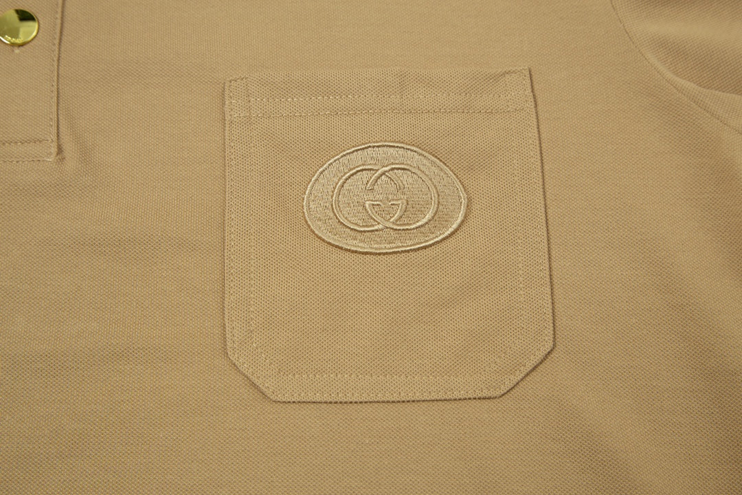 Pocket Embroidered Polo Shirt