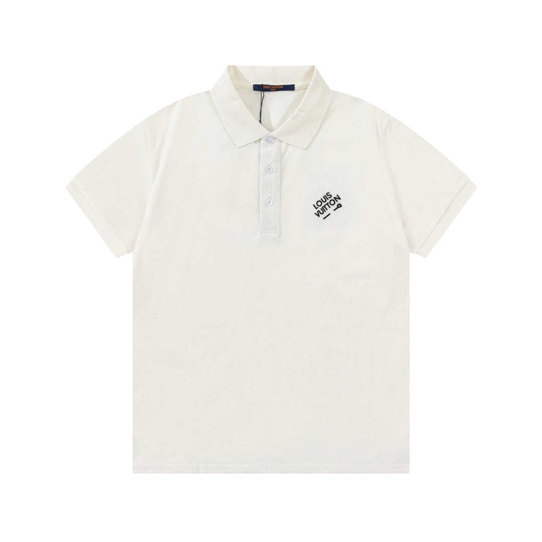 Chest Embroidered Polo Shirt