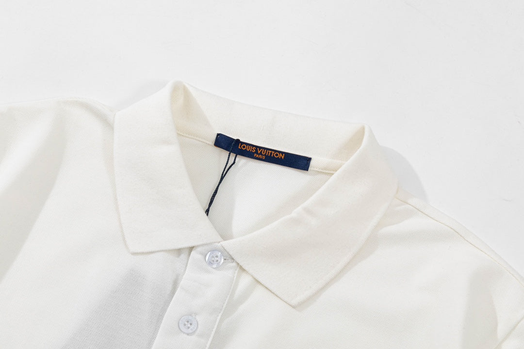 Chest Embroidered Polo Shirt